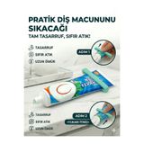 TANORIAN Pratik Diş Macunu Sıkacağı 1 Adet Plastik