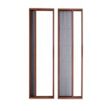 Tans store 90 X 210cm Arası Plise Sineklik Pencere Sineklik Pileli Sürgülü Sineklik
