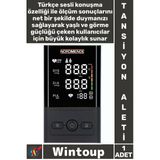#Tansiyonaleti Büyük Lcd Ekran 2 Kişi Hafızalı Otomatik Kol Tipi Türkçe Konuşan Pilli Tansiyon Aleti