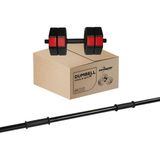Tanspor 20 Kg (4x5Kg)Dambıl - Dumbell - Ağırlık - Halter - Kısa Bar Ve Düz Bar Seti