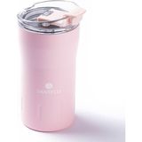 Tanti Toni 024-01-PEMBE Çift Katmanlı Paslanmaz Çelik Termos Bardak 350ML (8695835404424) - 350 ml