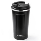 Tantitoni 001-01-Coffee Siyah 500 ml Paslanmaz Çelik Termos