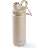 Tantitoni 024-01-BEJ 2 Kapaklı Çift Katmanlı Termos 530 ml