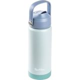 Tantitoni 025-01 Mavi 500 ml Tutamaçlı Paslanmaz Çelik Pipetli Termos