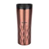 Tantitoni 470 ml Rose Gold Yıldız Desenli Paslanmaz Çelik Termos