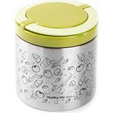 Tantitoni 630 ML Çelik Yuvarlak Desenli Yemek Termosu