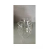 Tantitoni Borosilikat Cam 2'Li Çift Cidarlı Bardak Seti 250 Ml Soft Cam24010bs2