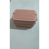 Tantitoni FOOD 2 KATLI 3 BÖLMELİ ÇATAL KAŞIKLI PASLANMAZ ÇELİK YEMEK TAŞIMA KABI 1.65L