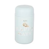 Tantitoni GINGER FY-LA009-M Mavi Desenli Paslanmaz Çelik Çocuk 400 ml Yemek Termosu