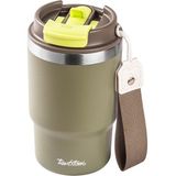Tantitoni Outdoor Yeşil 2si 1 Arada Kapaklı Termos Bardak 480ML - 480 ml