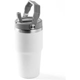 Tantitoni Paslanmaz Çelik Tutacaklı Termos Bardak 600 ml Beyaz (8695835411828)