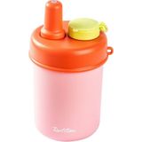 Tantitoni Pembe 2si 1 Arada Kapaklı Termos Bardak 480ML - Rose Gold - 350 ml
