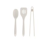 Tantitoni Silikon Gri 3 Lü Servis Seti Soft Set3Qg