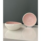 Tantitoni Sky Pembe Porselen 2 Li Kase Seti 14.4 Cm