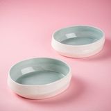 Tantitoni Space Mavi Porselen Ikili Kase Seti 16.2cm - 16 ml