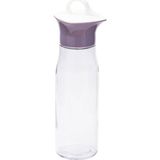 Tantitoni TNT-8695835410715-SIN SN67481008-006-01-RENKLİ Kapaklı Cam Karaf 800ML - 800 ml