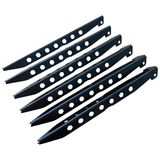 Tanto Bushcraft 15 cm V-Tip Çelik Çadır Kazığı 6'lı - Sert Zemin Uyumlu, Hafif Kamp Kazığı