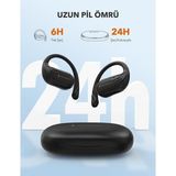 Taotronics TAOTRONIC TT-BH1123 Kulaküstü Bluetooth Kulaklık Siyah Aktif Gürültü Önleme Özelliği ile