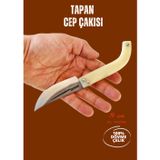 Tapan Av & Çoban Bıçağı 19 cm Yay Çeliği Pro Sarı