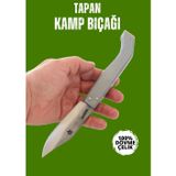 Tapan Av Kamp Bıçağı 24 cm Yay Çeliği Premium Gri