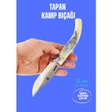 Tapan Av-Kamp Bıçağı 26 cm Dövme Yay Çeliği Ala