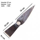Tapan Bağ Bahçe Kazması 37 X 7 Cm ( Kaynaksız % 100 El Yapımı) 1