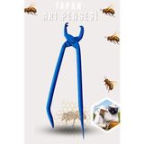 Tapan Bıçağı Tapan Arıcı Çerçeve Çıta Tutma Pensesi 26 cm 2-1 Dişli Mavi