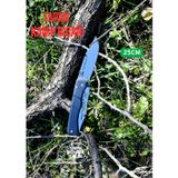 Tapan Çift Bıçaklı Aşı & Kamp Bıçağı 25-25 cm Paslanmaz
