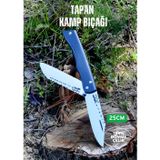 Tapan Çift Bıçaklı Kamp Bıçağı Paslanmaz