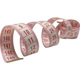 Tape Measure Mezura Mezure Mezro 150 cm ZLT150 - Beyaz - Kırmızı