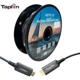 Taplin 4K 60Hz Destekli Fiber Optik 2.0 HDMI Kablo - 30Metre