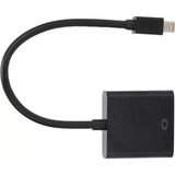 Taplin Mini Displayport - Vga Dönüştürücü Pc Bilgisayar Için Taşınabilir Siyah Tk-143