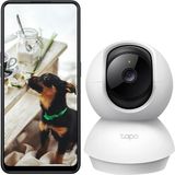 Tapo C210, 2k 3mp, Hareket Tespit ve Takibi, 360°, 9m Gece Görüşü, Çift Yönlü Sesli Iletişim, Sesli Alarm, Bulut/yerel Depolama, Bebek Ağlaması Tespiti, Iç Mekan Wi-Fi Güvenlik Kamerası