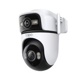 Tapo C545D | 2K Çift Lensli Dış Mekan Güvenlik Kamerası | 165° Geniş Açı + Telefoto Lens | IP66 | AI Takip | Renkli Gece Görüşü | Ethernet Bağlantı | İki Yönlü Ses | Yerel & Bulut Depolama