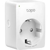 Tapo Tp-Link Tapo P100 Mini Akıllı Wi-Fi Akıllı Priz Google Home, Alexa Tapo Uygulaması, Sesli Kontrol, Uzaktan Erişim - 1 Adet