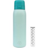 Tapp Water Bottlepro - Yeniden Kullanılabilir Su Filtresi Şişe 750 Ml. 80’den Fazla Kirletici Madde Filtreler. Bpa Içermez. Sürdürülebilir Yedek Filtre - Yeşil