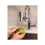 TAPP Water EcoPro Krom SMR - Musluk Suyu Filtresi, 5 Aşamalı Nano Teknoloji Su Filtreleme Sistemi + Swedish Mineral Rock, Mutfak Armatur Filtresi ve Kartuşu