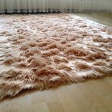 Tappeto Akrilik Kuzu Kürkü Post Halı Camel 80x200 cm.
