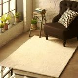 Tappeto Rex Tavşanı Dekoratif Post Peluş Halı Krem (Tüy Yüksekliği 22 Mm) - 100 x 150 cm