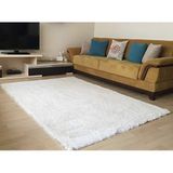 Tappeto Tavşan Tüyü Dekoratif Post Halı Kar Beyaz (80x200 cm)