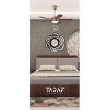 Taraf Dekorasyon Sarmal Sonsuz Lazer Kesim Dekoratif Duvar Saati M01