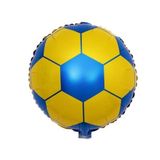 Taraftar Baskılı Sarı Lacivert Futbol Topu Folyo Balon 1 Adet