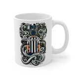 Taraftar Temalı Doktor Kupa Bardak | Taraftar Doktor Meslek Temalı Kupa Bardak | Hediye Mug (Beşiktaş Temalı, Beyaz)
