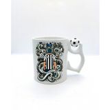 Taraftar Temalı Doktor Kupa Bardak | Taraftar Doktor Meslek Temalı Kupa Bardak | Hediye Mug (Beşiktaş Temalı, Futbol Toplu)