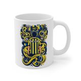 Taraftar Temalı Doktor Kupa Bardak | Taraftar Doktor Meslek Temalı Kupa Bardak | Hediye Mug (Fenerbahçe Temalı, Beyaz)