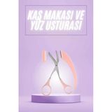 Taraklı Kaş Makası Ve Ustura Seti Kaş Düzeltme Makası Kaş Bıyık Alma Aleti P123778s5833