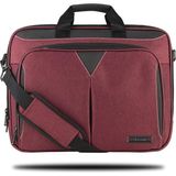 Taranto VP3005 15.6,inch, Su Geçirmez Kumaş, Laptop,notebook El Çantası-Bordo