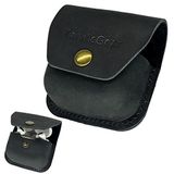 TarbicGear Kemer Klipsi Hakiki Deri Airpod Kılıfı, Anahtarlıklı Deri airpod Kılıfları 1. ve 2. ve 3. Nesil, Airpod Pro 2, Galaxy Buds, Beats Studio Buds için Air pod kılıfı (Siyah)