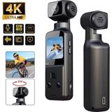 Tarçın 4K Ultra Hd Mini Aksiyon Kamerası | Wi-Fi , 270° Döner Lens, Eıs Stabilizasyon - Siyah
