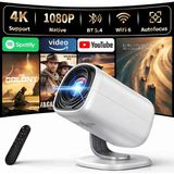 Tarçın P30MAX 4K Ultra Hd Akıllı Projeksiyon Cihazı | Kablosuz Görüntü Aktarma | Mini Taşınabilir - Siyah